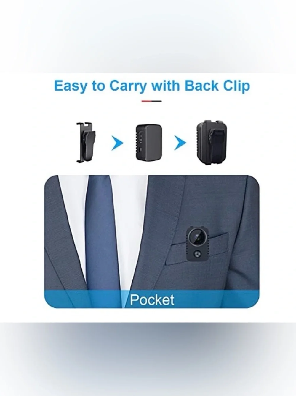 HD 1080p Body Camera